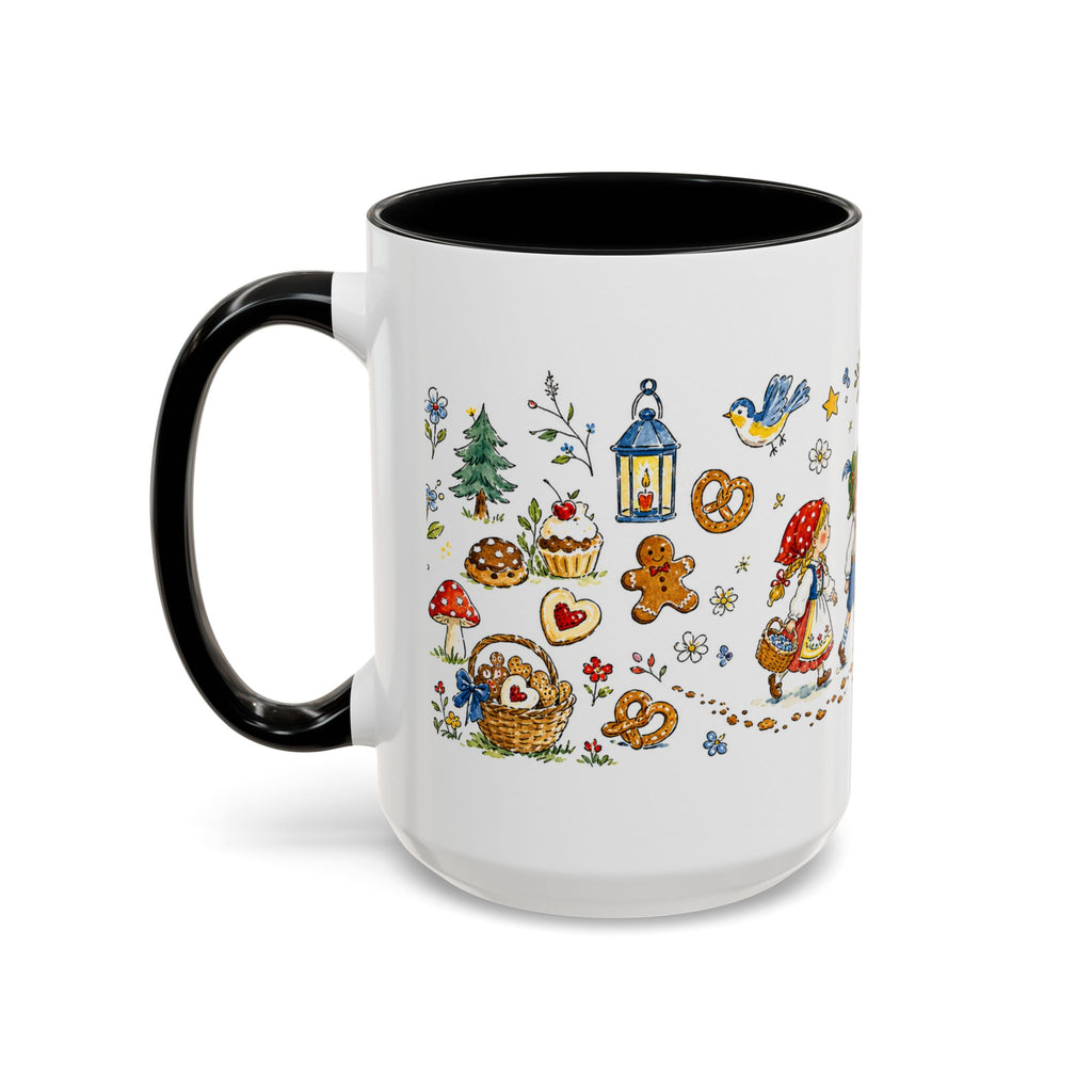 Hansel and Gretel Mug | Gingerbread Storybook Accent Coffee Mug | EveryLegend