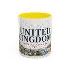 United Kingdom Home Country Mug | Moving Away Gift | Long Distance Friendship | 11 oz 15 oz Accent Mug
