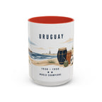 Uruguay World Champions Mug | Two Time Soccer Champion Gift | Uruguayan Football Fan Cup | 1930 1950 | 11oz 15oz Accent Mug