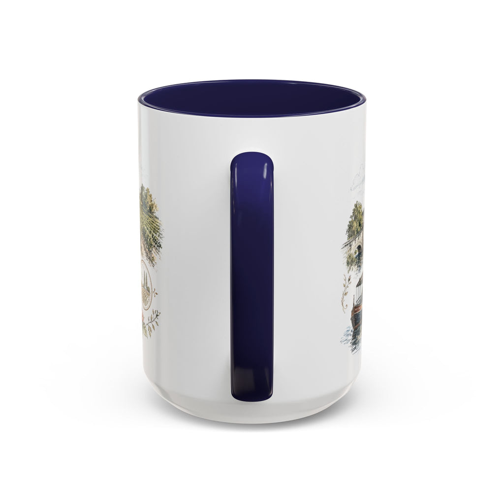Loire Valley Mug, France Travel Souvenir, Bucket List Gift, Accent Ceramic Coffee Mug 11oz 15oz