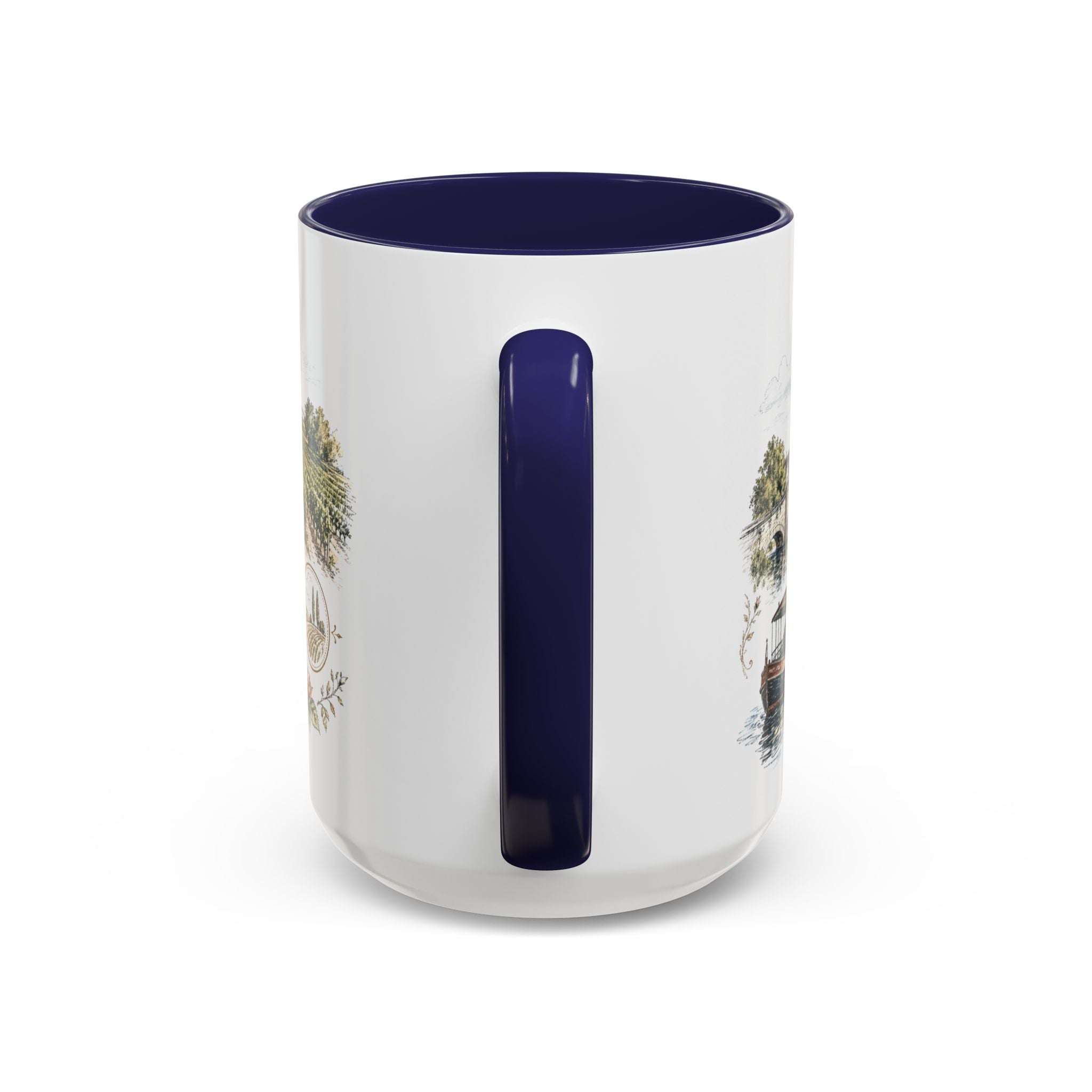 Loire Valley Mug, France Travel Souvenir, Bucket List Gift, Accent Ceramic Coffee Mug 11oz 15oz