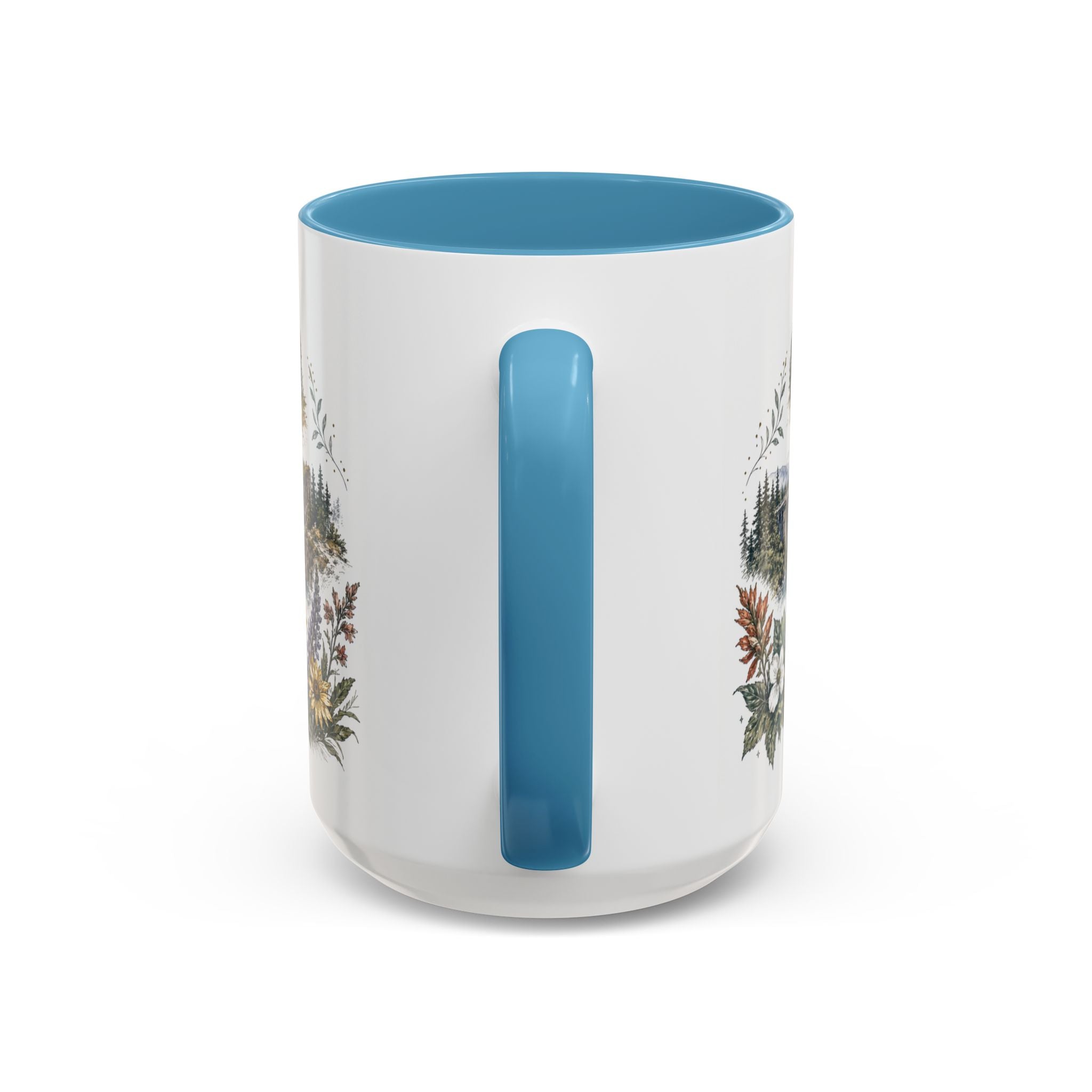 Columbia River Gorge Mug, Pacific Northwest Travel Souvenir, Bucket List Gift, Accent Ceramic Coffee Mug 11oz 15oz