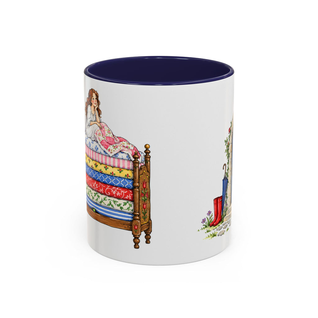 The Princess and the Pea Mug | Storybook Fairy Tale Accent Coffee Mug | EveryLegend