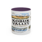 Kobuk Valley National Park Coffee Mug | Alaska Arctic Sand Dunes Gift | Accent Color Ceramic 11oz 15oz