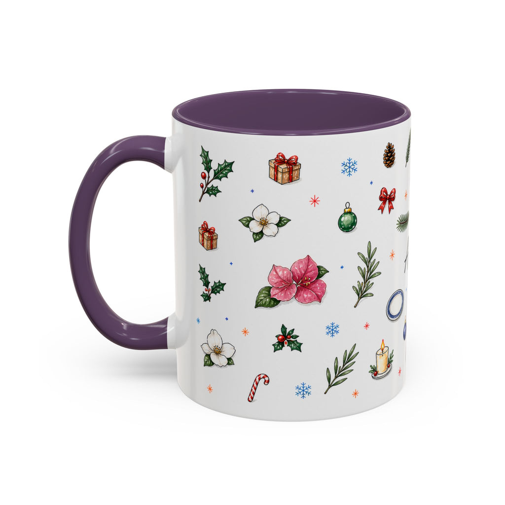 Athens Christmas Mug | Watercolor City Souvenir, Travel Gift (11oz/15oz)