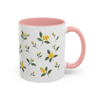Oregon Oregon Grape Mug, State Flower Floral Coffee Cup, 11oz Botanical Gift