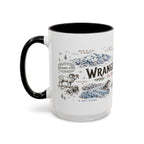 Wrangell-St. Elias National Park Coffee Mug | Alaska Wilderness Climbing Gift | Accent Color Ceramic 11oz 15oz