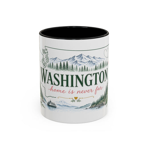 Washington State Map Mug | Moving Away, Homesick, Long Distance Friendship Gift