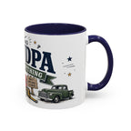 Grandpa Can Fix Anything Coffee Mug | Funny Gift From Grandkids | Accent Ceramic 11oz 15oz