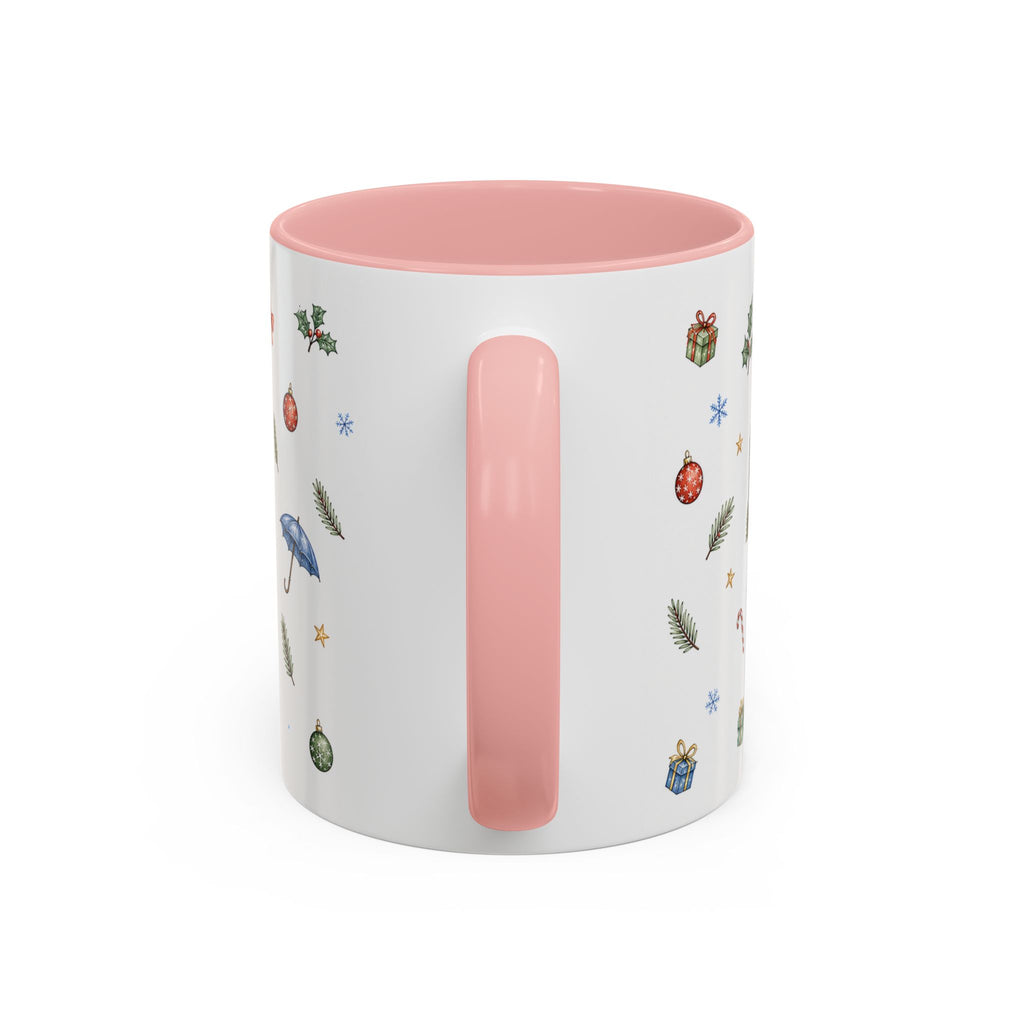 Amsterdam Christmas Watercolor Mug | Festive City Souvenir Coffee Cup