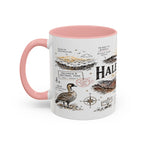 Haleakala National Park Coffee Mug | Hawaii Maui Sunrise Crater Gift | Accent Color Ceramic 11oz 15oz
