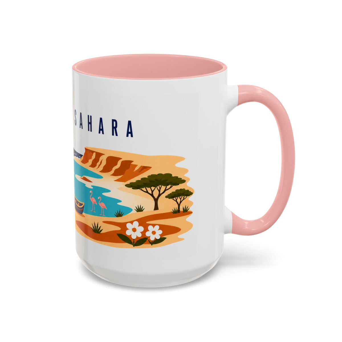 Western Sahara Coffee Mug | Travel Souvenir Accent Mug | Country Gift Ceramic Cup 11oz 15oz