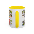 Granada Illustrated Travel Mug | City Souvenir Accent Coffee Mug | 11oz 15oz Ceramic Cup