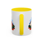 Bruges Coffee Mug | Travel Destination Souvenir Gift | Accent Color Ceramic 11oz 15oz