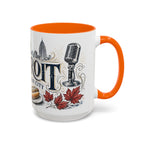 Detroit Coffee Mug | United States Travel Souvenir | Vintage Illustrated City Gift | 11 oz 15 oz Accent Mug