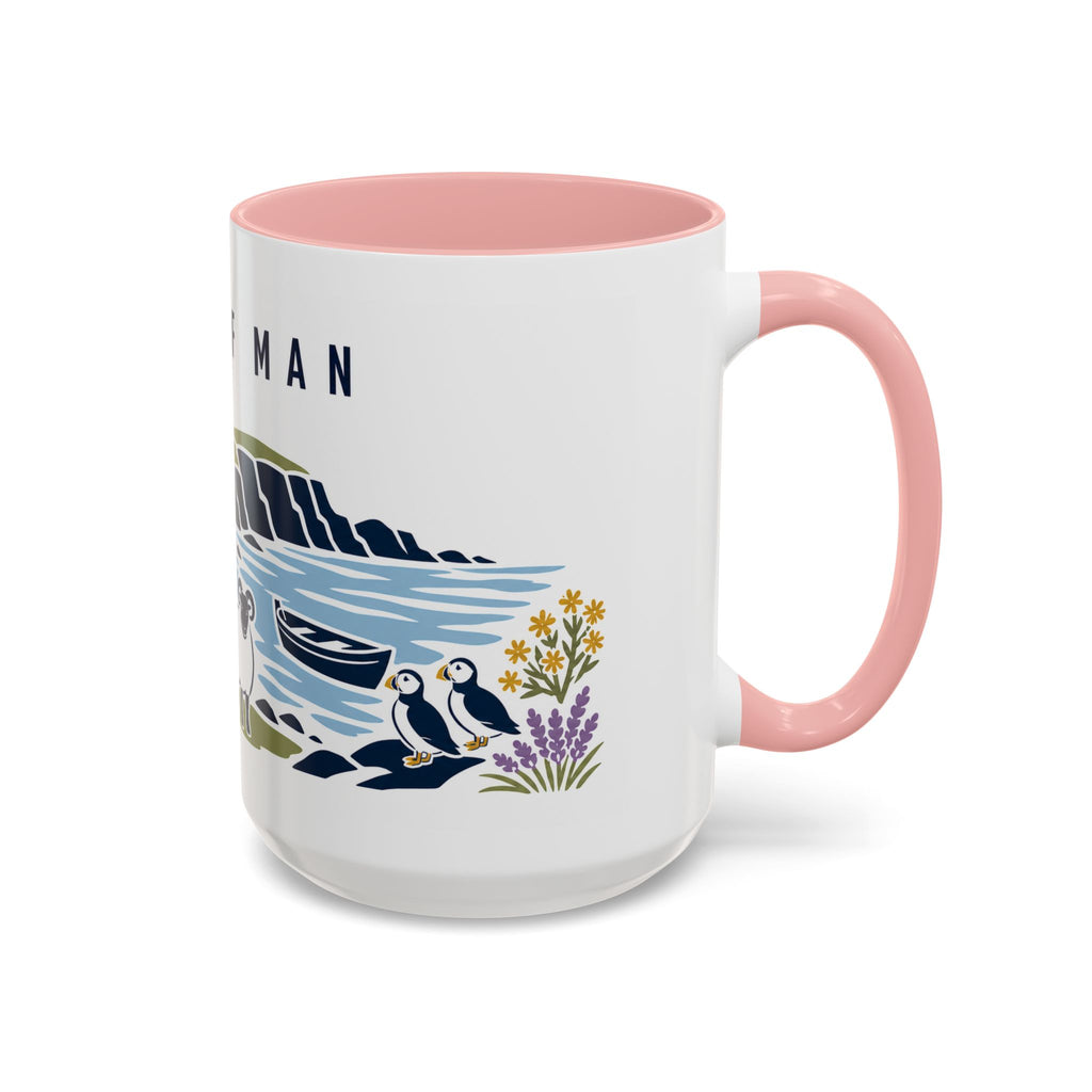 Isle of Man Coffee Mug | Travel Souvenir Accent Mug | Country Gift Ceramic Cup 11oz 15oz