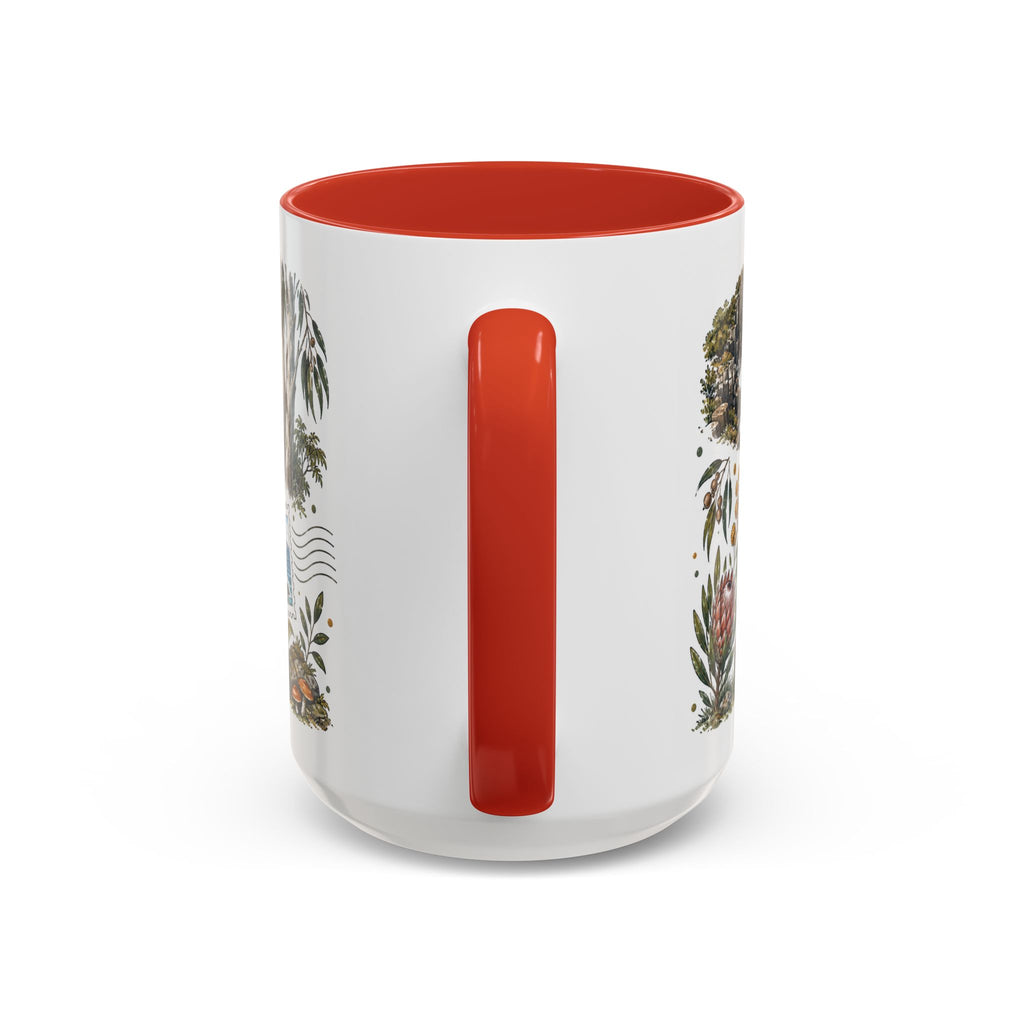 Tasmania Coffee Mug | Travel Destination Souvenir Gift | Accent Color Ceramic 11oz 15oz