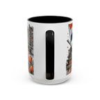 Netherlands Soccer Coffee Mug | World Cup Fan Gift | Accent Color Ceramic 11oz 15oz Match Day Cup