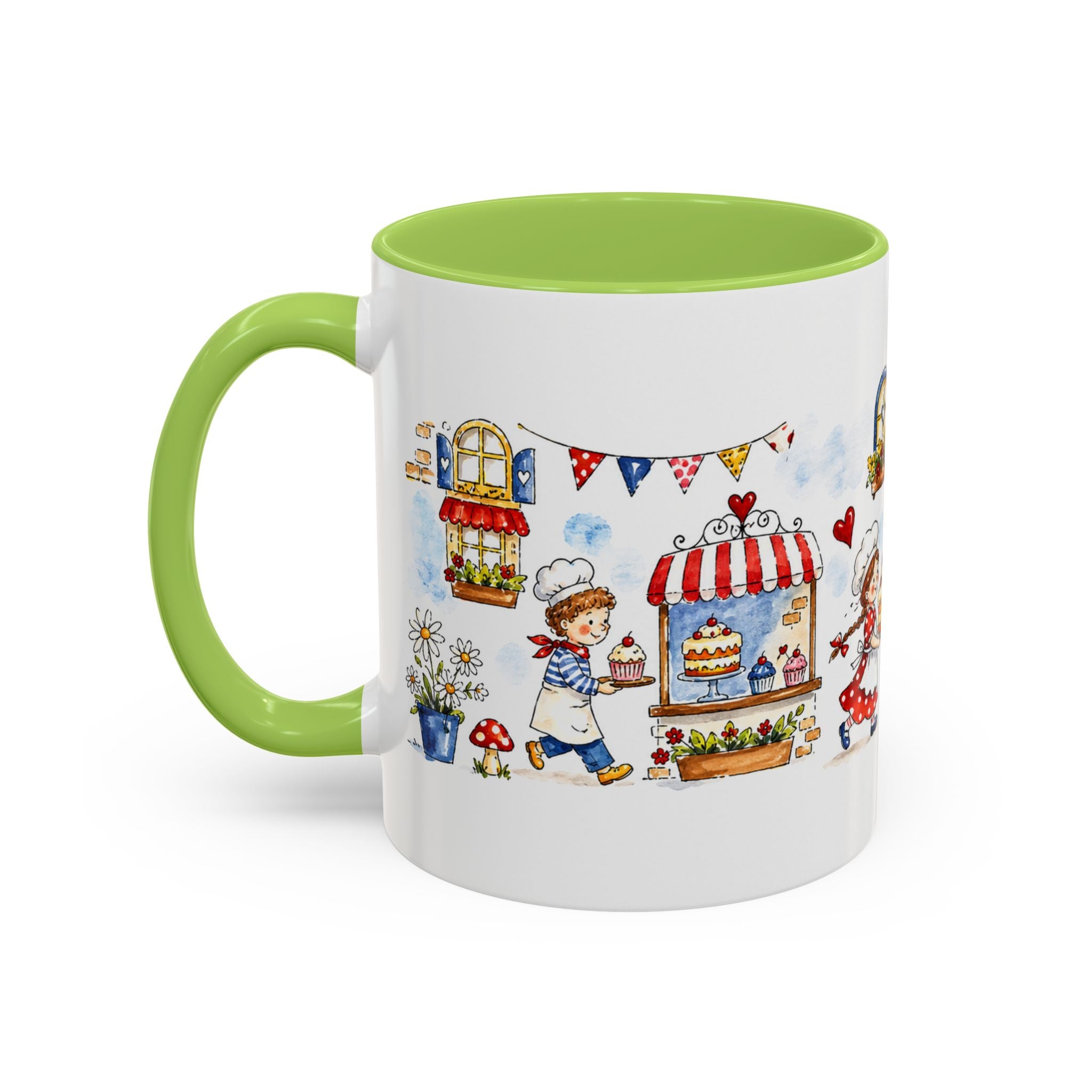 Cozy Bakery Village Mug | Storybook Pastry Accent Coffee Mug | EveryLegend