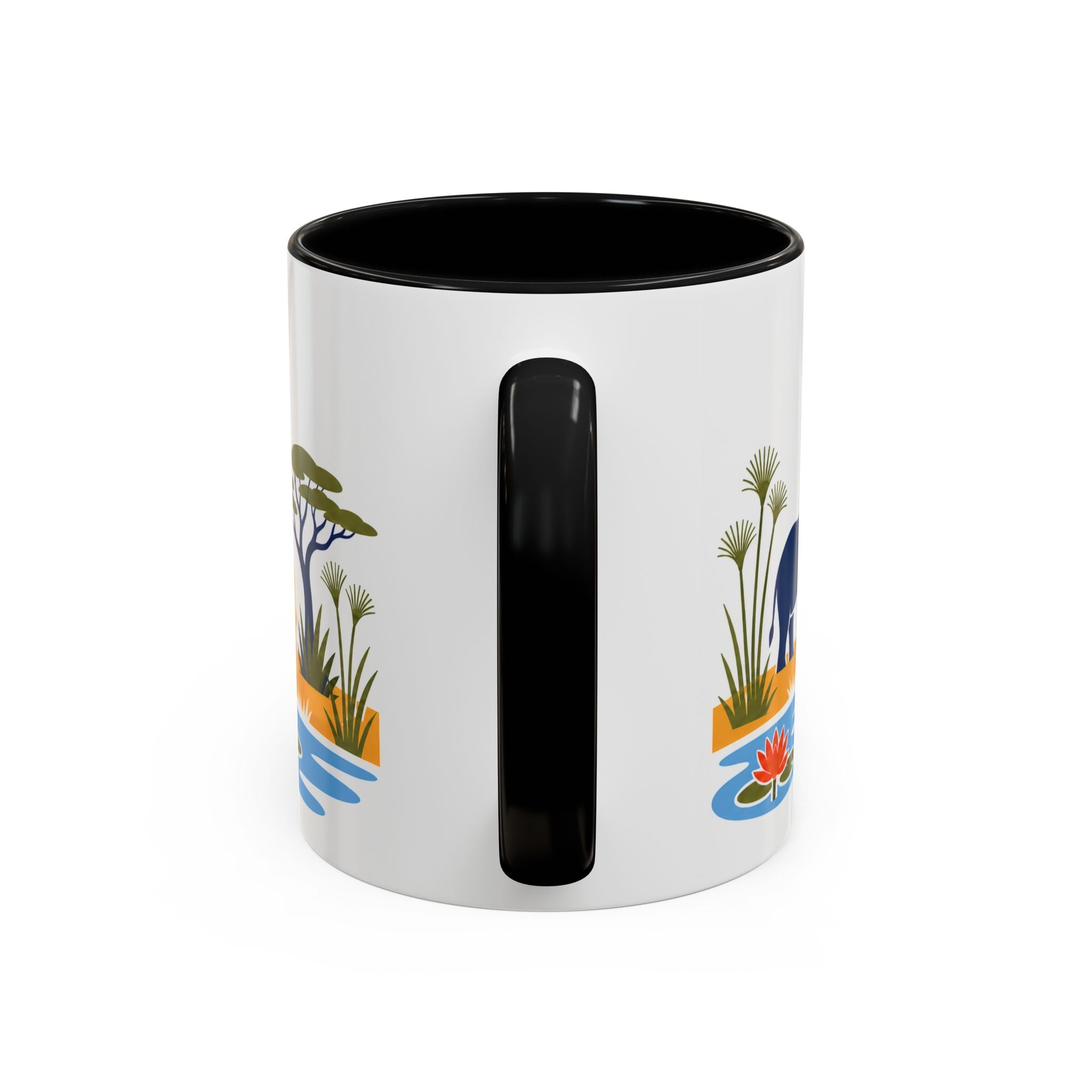 Botswana Coffee Mug | Travel Souvenir Accent Mug | Country Gift Ceramic Cup 11oz 15oz