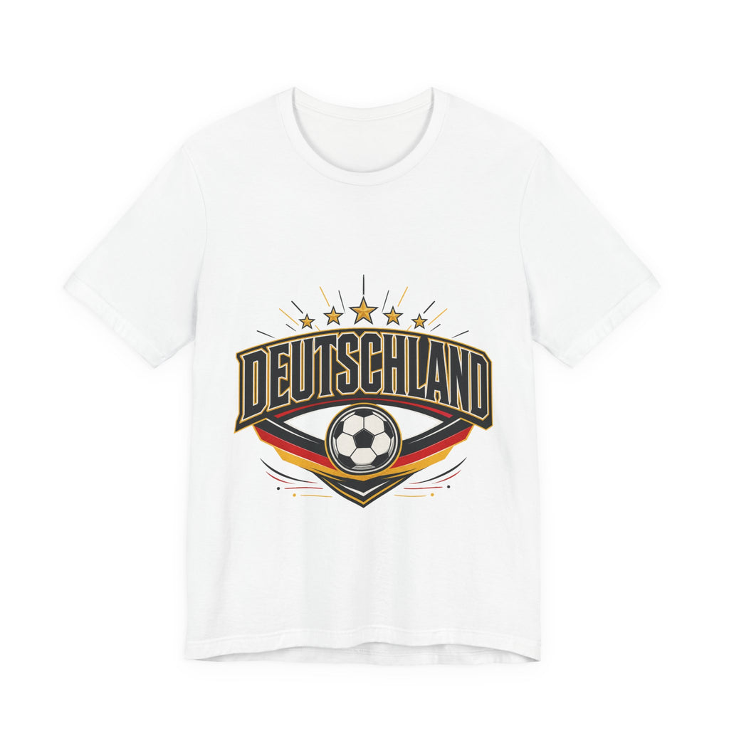 Germany Soccer Fan T-Shirt | Germany Fan Tee | Deutschland Soccer Supporter Shirt