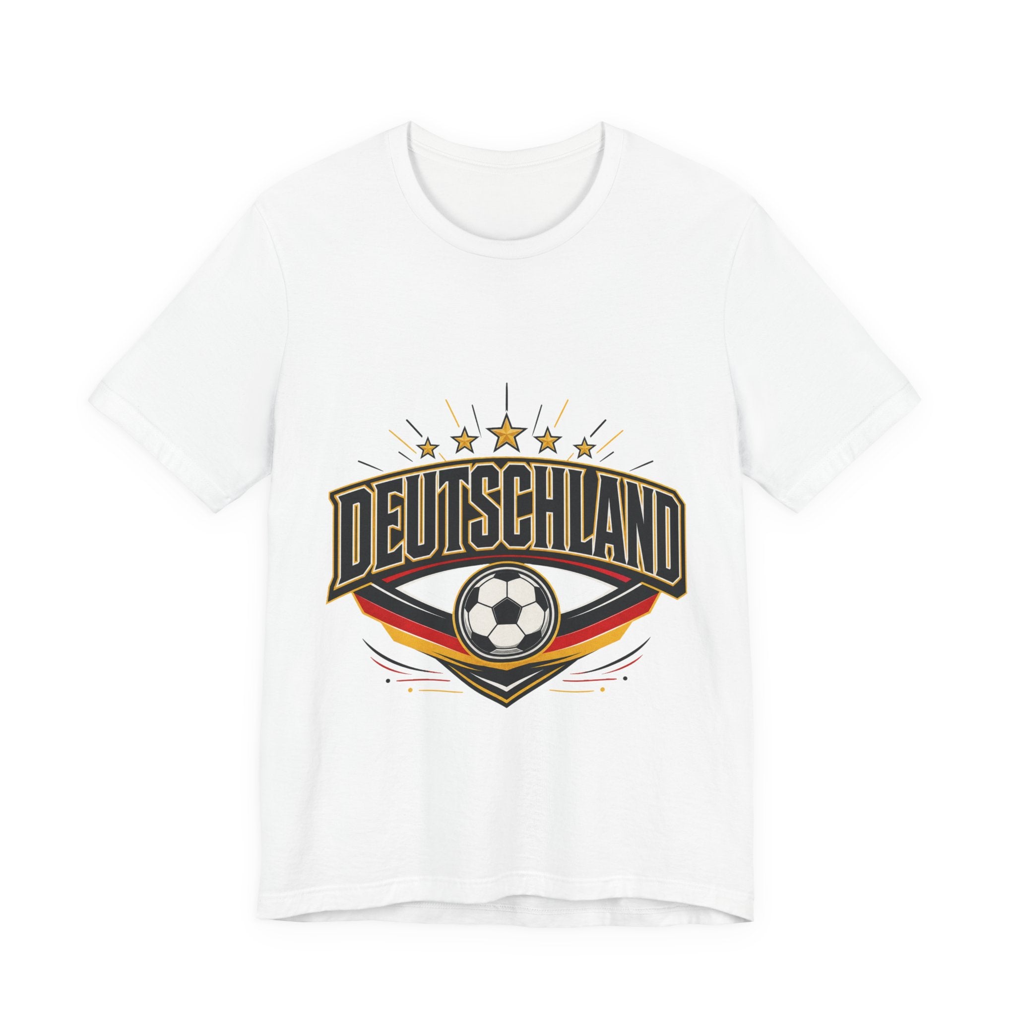 Germany Soccer Fan T-Shirt | Germany Fan Tee | Deutschland Soccer Supporter Shirt