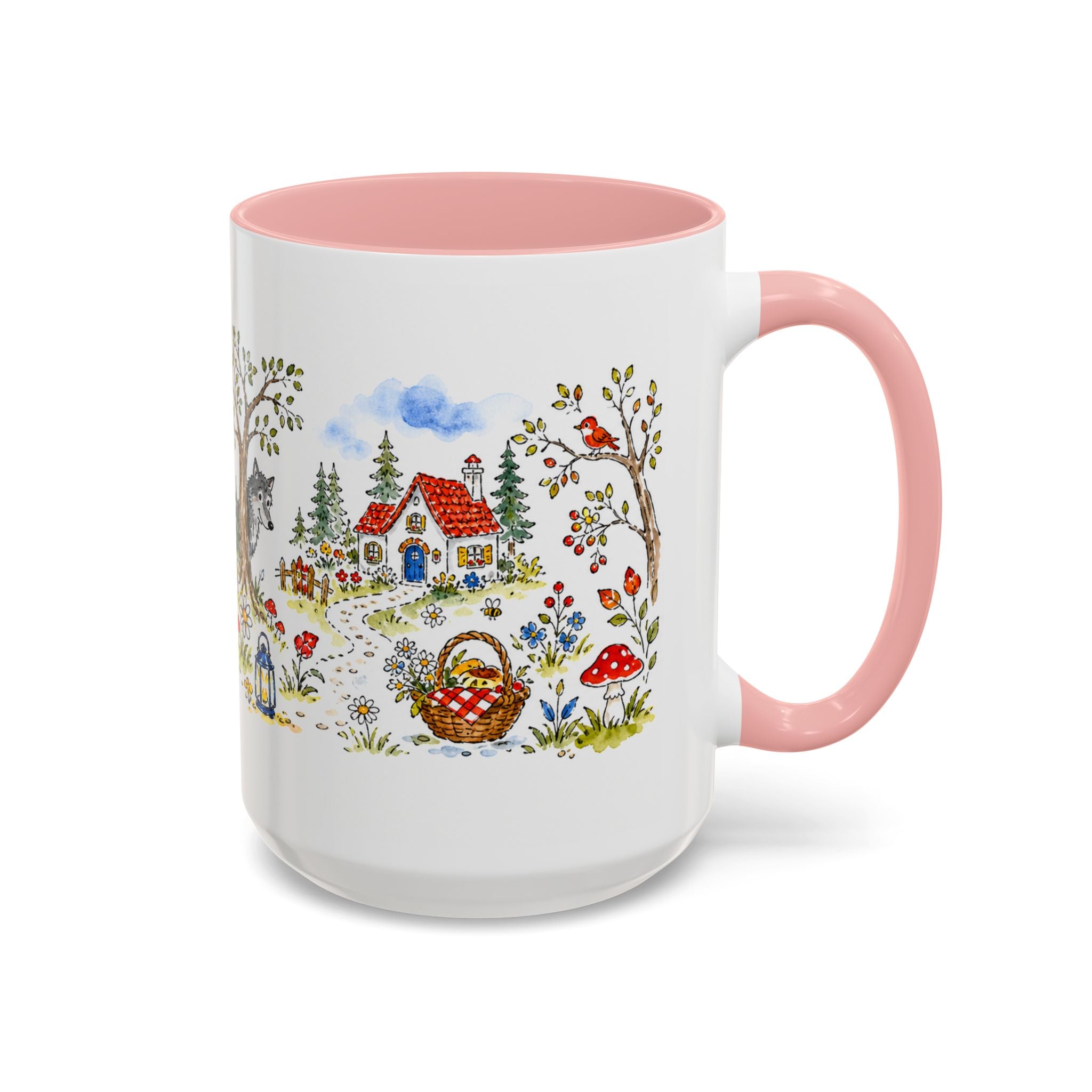 Little Red Riding Hood Mug | Storybook Fairy Tale Accent Coffee Mug | EveryLegend