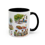 Seville Illustrated Travel Mug | City Souvenir Accent Coffee Mug | 11oz 15oz Ceramic Cup