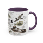 New River Gorge National Park Coffee Mug | West Virginia River Canyon Climbing Gift | Accent Color Ceramic 11oz 15oz