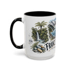 Franz Josef Glacier Mug, New Zealand Travel Souvenir, Bucket List Gift, Accent Ceramic Coffee Mug 11oz 15oz