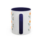California California poppy Mug, State Flower Floral Coffee Cup, 11oz Botanical Gift