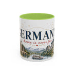 Germany Home Country Mug | Moving Away Gift | Long Distance Friendship | 11 oz 15 oz Accent Mug