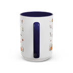 Halloween Party Mug | Ghost Black Cat Candy Watercolor Gift | Accent Cup 11oz 15oz