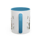 Grandma's Garden Of Love Coffee Mug | Gift From Grandkids | Accent Color Ceramic 11oz 15oz
