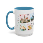 Ho Chi Minh City Coffee Mug | Postage Stamp Collage Mug | Travel Souvenir Accent Cup 11oz 15oz