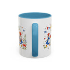 Storybook Cottage Breakfast Mug | Hand Painted Fairy Tale Accent Coffee Mug