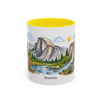 Yosemite National Park Mug | US Travel Souvenir Accent Coffee Mug | 11oz 15oz Ceramic Cup
