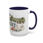 Loire Valley Mug, France Travel Souvenir, Bucket List Gift, Accent Ceramic Coffee Mug 11oz 15oz