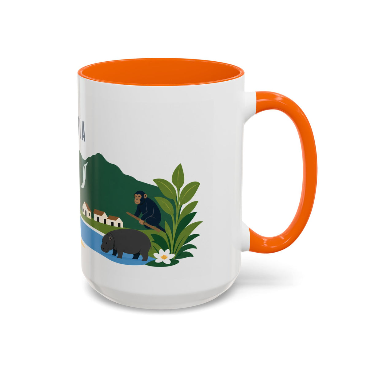 Liberia Coffee Mug | Travel Souvenir Accent Mug | Country Gift Ceramic Cup 11oz 15oz