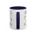 South Dakota Pasque Flower Mug, State Flower Floral Coffee Cup, 11oz Botanical Gift