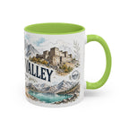 Skardu Valley Mug, Pakistan Travel Souvenir, Bucket List Gift, Accent Ceramic Coffee Mug 11oz 15oz