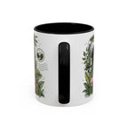 Borneo Rainforest Coffee Mug | Travel Destination Souvenir Gift | Accent Color Ceramic 11oz 15oz