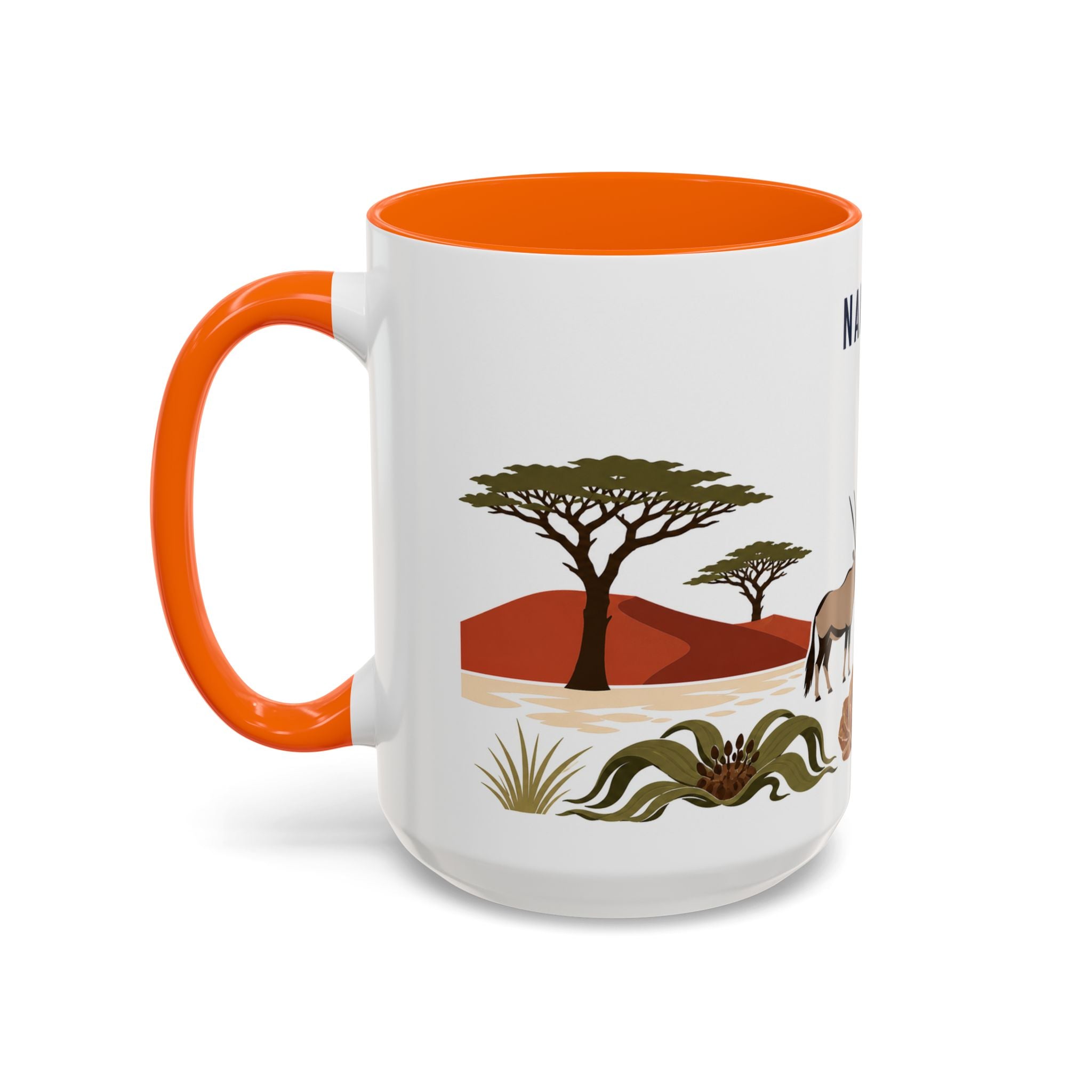 Namibia Coffee Mug | Travel Souvenir Accent Mug | Country Gift Ceramic Cup 11oz 15oz