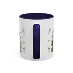 Grandma's Garden Of Love Coffee Mug | Gift From Grandkids | Accent Color Ceramic 11oz 15oz