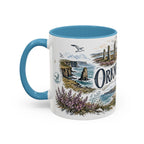 Orkney Islands Mug, Scotland Travel Souvenir, Bucket List Gift, Accent Ceramic Coffee Mug 11oz 15oz