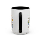 Volendam Illustrated Travel Mug | Netherlands Souvenir Accent Coffee Mug | 11oz 15oz Ceramic Cup