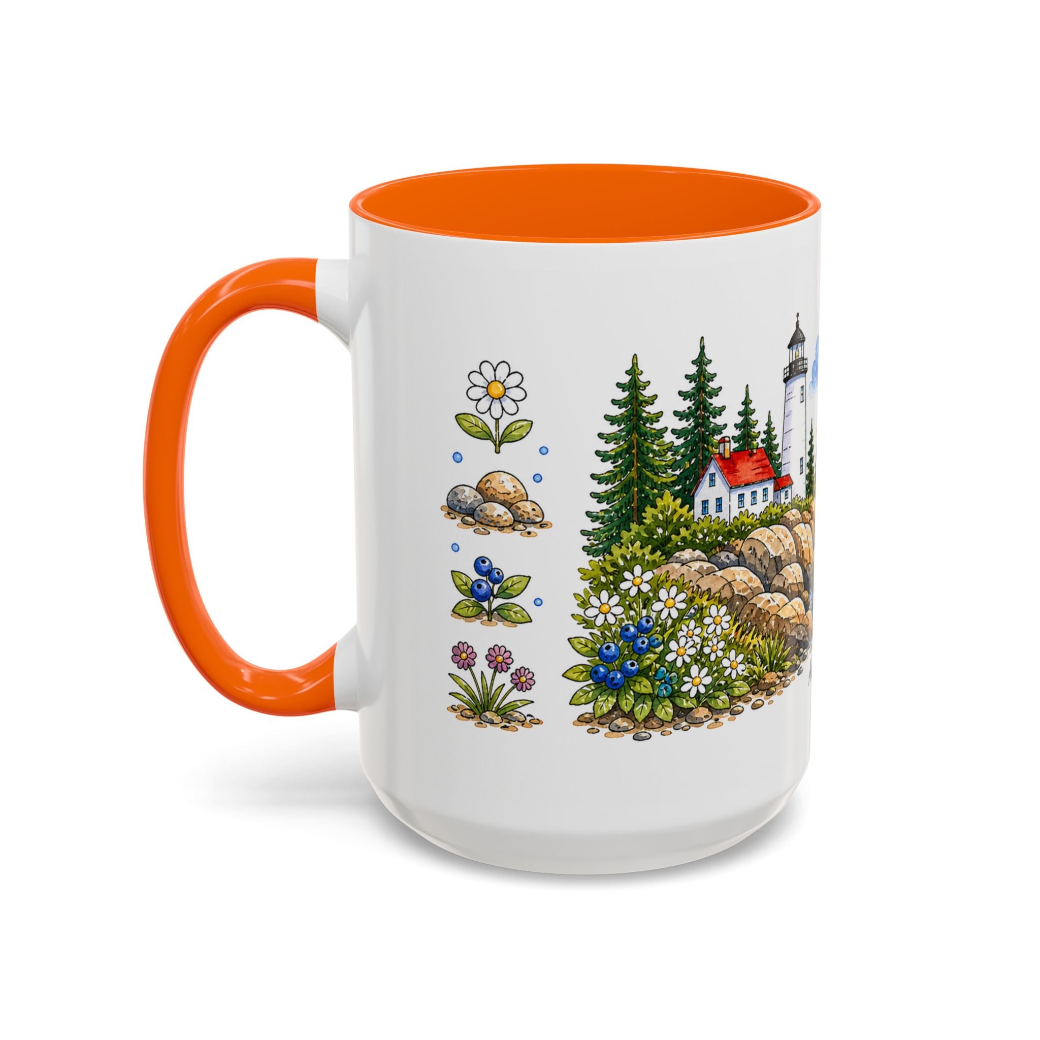 Acadia National Park Mug | US Travel Souvenir Accent Coffee Mug | 11oz 15oz Ceramic Cup