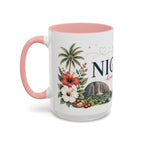 Nigeria Home Country Mug | Moving Away Gift | Long Distance Friendship | 11 oz 15 oz Accent Mug