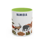 Namibia Coffee Mug | Travel Souvenir Accent Mug | Country Gift Ceramic Cup 11oz 15oz