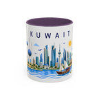 Kuwait Coffee Mug | Travel Souvenir Accent Mug | Place Gift Ceramic Cup 11oz 15oz